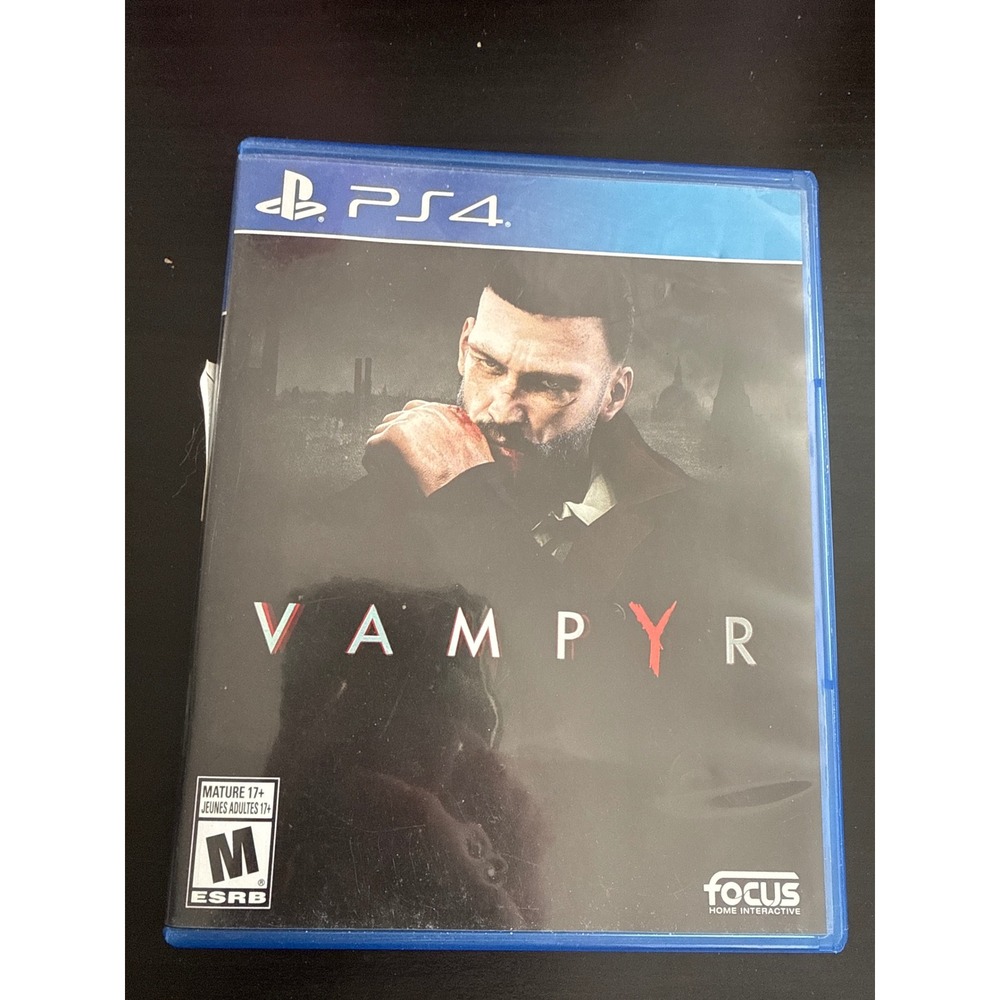 Vampyr Sony PlayStation 4 PS4 Action RPG Focus Home Interactive ESRB M Rated